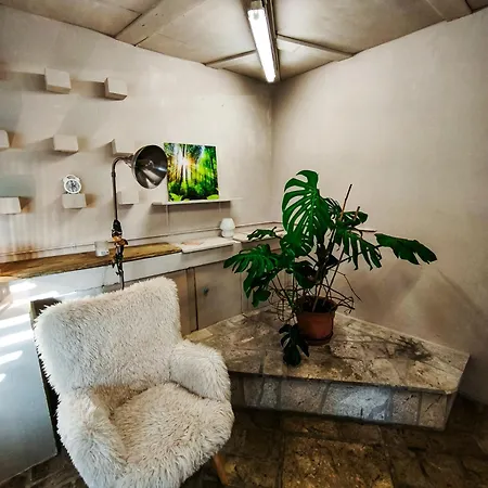 مزرعة للإقامة Herbal With A Terrace On A Distillation Farm